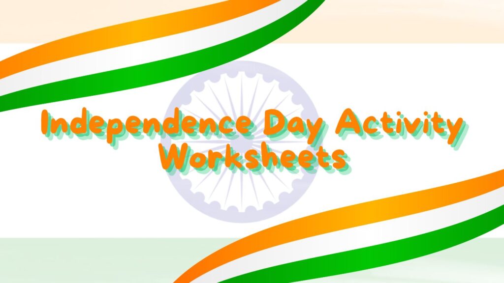 Independence Day Activity Worksheets