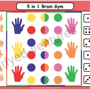 5-in-1 Brain Gym Poster (Digital Download)
