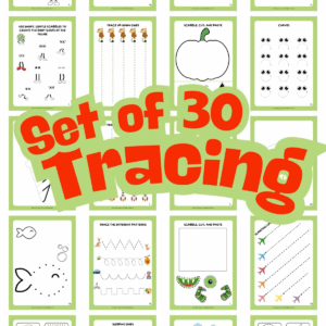 Scribble, Trace & Giggle: The Ultimate Tracing Funbook! (Digital Download)
