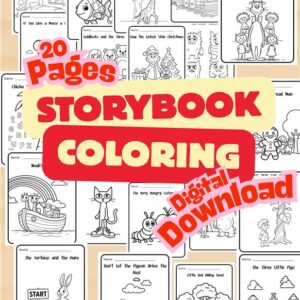 Storybook Coloring (Digital Download)
